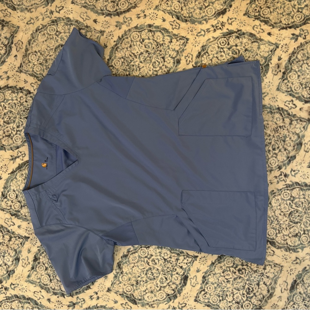 Blue Scrub Top